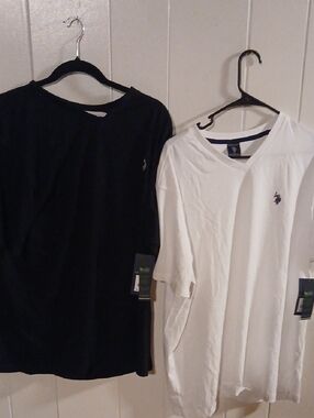 2 U.S. Polo Assn. Men's Short Sleeve Tees